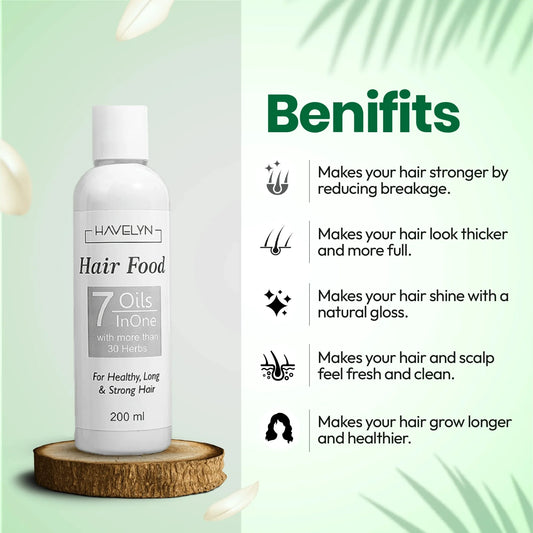 Havelyn Hair Food Oil 200ml – Deep Nourishment for Strong, Healthy Hair