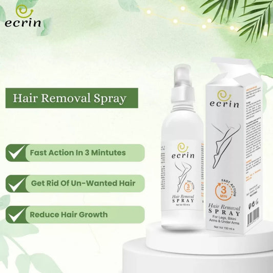 Ecrin – 2-in-1 Hair Removal Spray for Men & Women
