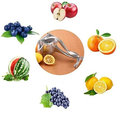 Heavy-Duty Manual Fruit Juicer – Alloy Lemon Squeezer for Home & Multipurpose Use