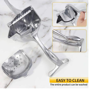Heavy-Duty Manual Fruit Juicer – Alloy Lemon Squeezer for Home & Multipurpose Use