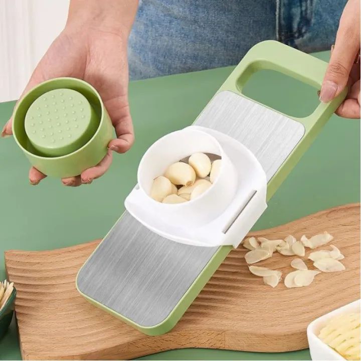 5 In 1 Vegetable Cutter Multifunctional Grater – Vegetable Slicer, Shredder & Peeler Kitchen Tool
