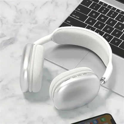 🎧 P9 Wireless Bluetooth Headphones with Mic – Noise Cancelling Stereo Sound & TF Card Support