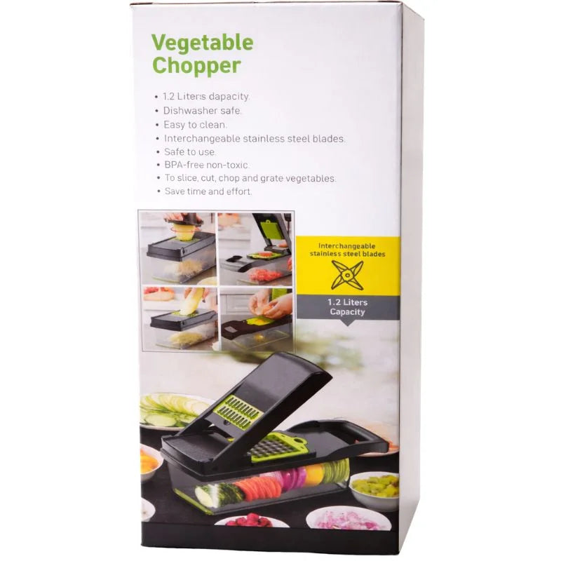🥗 16-in-1 Mandoline Slicer & Vegetable Chopper – Multifunction Kitchen Cutter 🔪