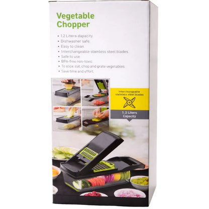 🥗 16-in-1 Mandoline Slicer & Vegetable Chopper – Multifunction Kitchen Cutter 🔪