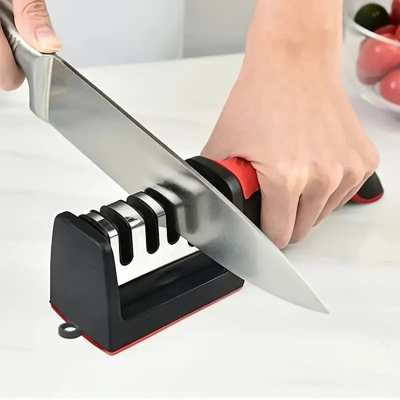 3-in-1 Knife Sharpener Set with Ceramic Peeler – The Ultimate Kitchen Essential