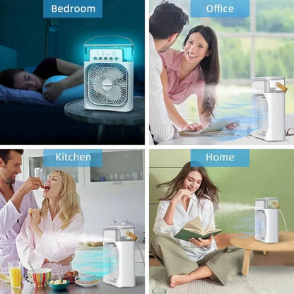10-Inch Large Portable Air Conditioner Fan – Powerful Cooling Anywhere