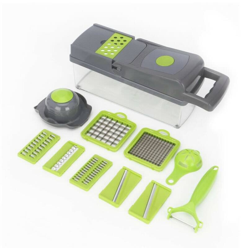 🥗 16-in-1 Mandoline Slicer & Vegetable Chopper – Multifunction Kitchen Cutter 🔪