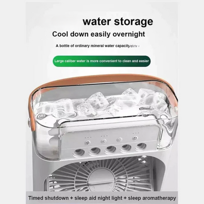 10-Inch Large Portable Air Conditioner Fan – Powerful Cooling Anywhere