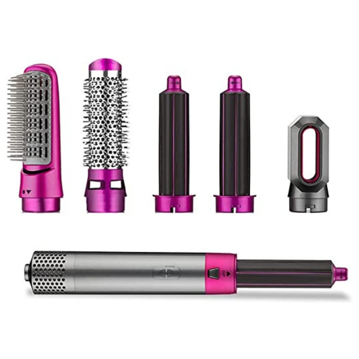 5 in 1 Hair Dryer Brush – Hot Air Styler for Straightening, Curling & Volumizing
