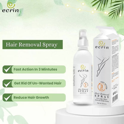 Ecrin – 2-in-1 Hair Removal Spray for Men & Women
