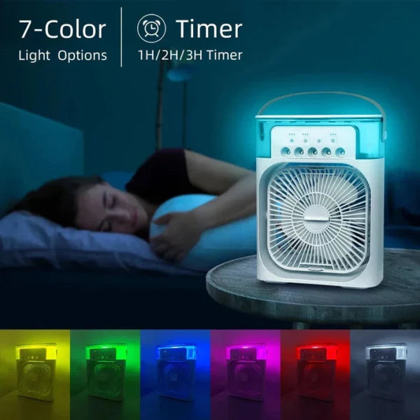 10-Inch Large Portable Air Conditioner Fan – Powerful Cooling Anywhere