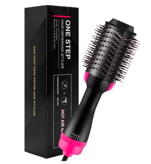 One Step Hot Air Brush – 3-in-1 Dryer, Straightener & Volumizer