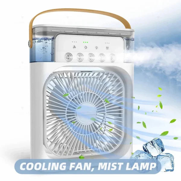 10-Inch Large Portable Air Conditioner Fan – Powerful Cooling Anywhere