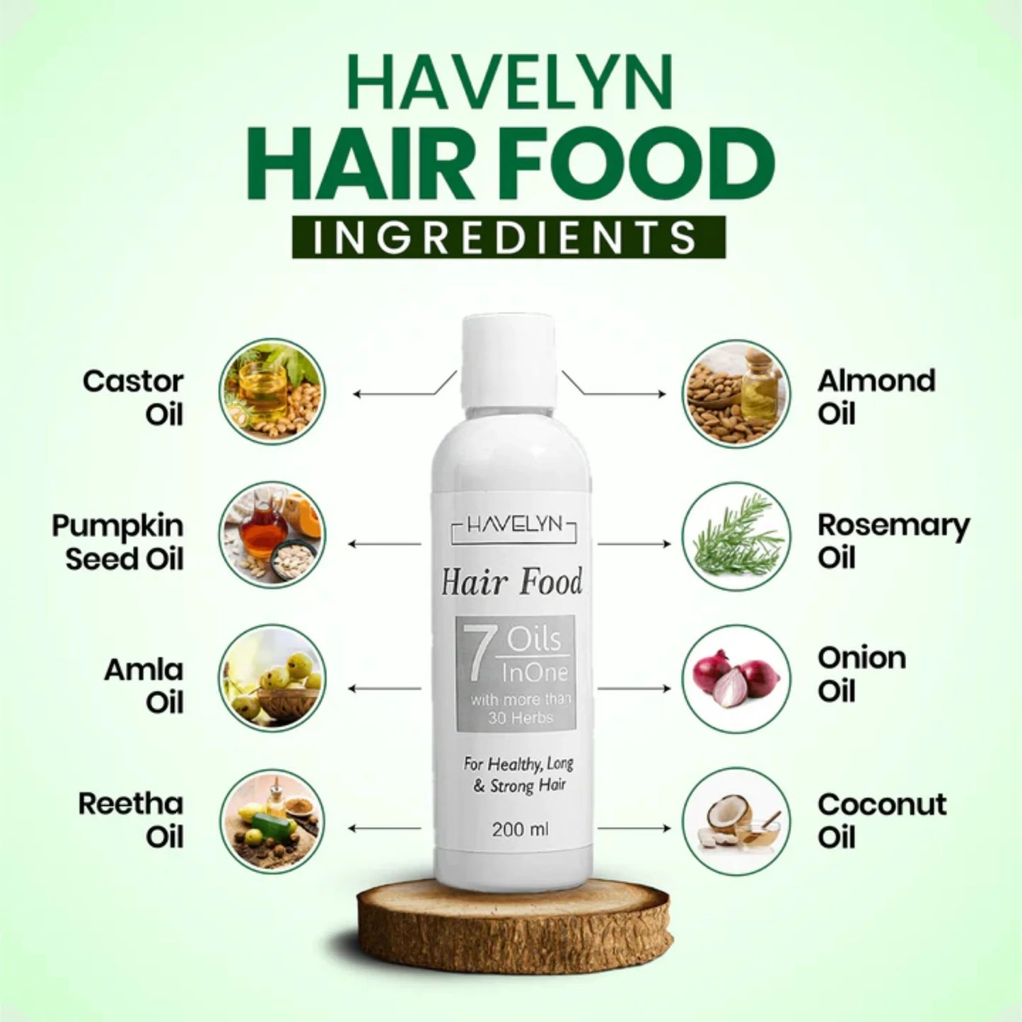 Havelyn Hair Food Oil 200ml – Deep Nourishment for Strong, Healthy Hair