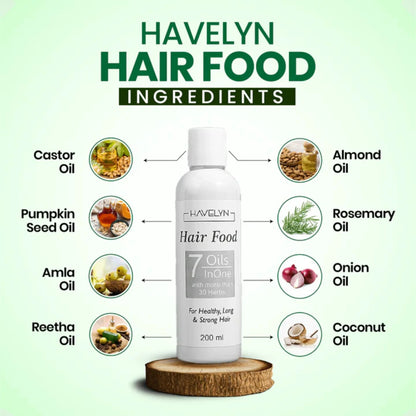 Havelyn Hair Food Oil 200ml – Deep Nourishment for Strong, Healthy Hair