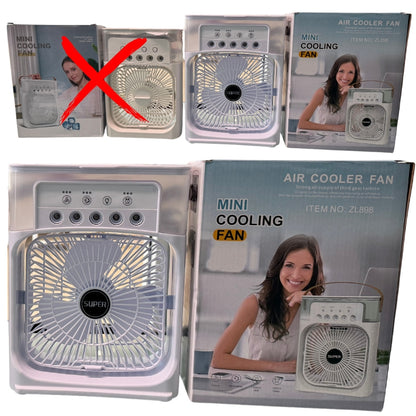 10-Inch Large Portable Air Conditioner Fan – Powerful Cooling Anywhere