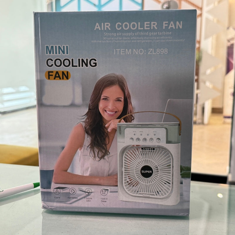 10-Inch Large Portable Air Conditioner Fan – Powerful Cooling Anywhere