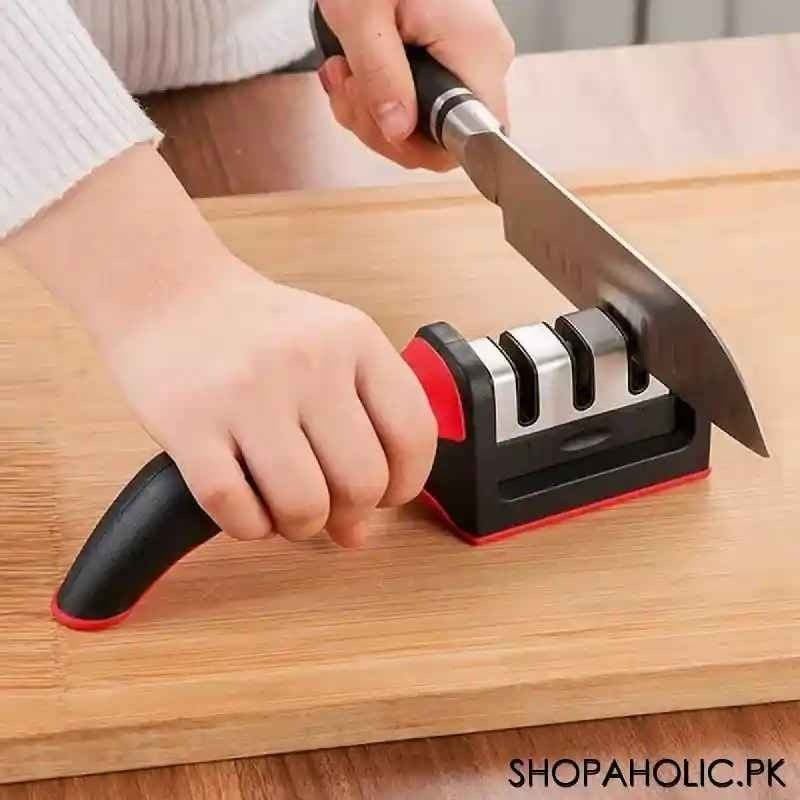 3-in-1 Knife Sharpener Set with Ceramic Peeler – The Ultimate Kitchen Essential
